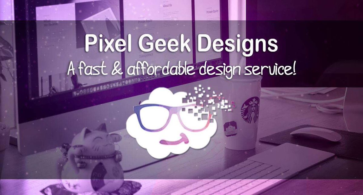 Happy #SundayMorning! We offer an affordable design service to all in the UK, from website design to email marketing, our design geeks can help 🤓 
Check out: pixelgeekdesigns.co.uk for more info! #UKGiftHour