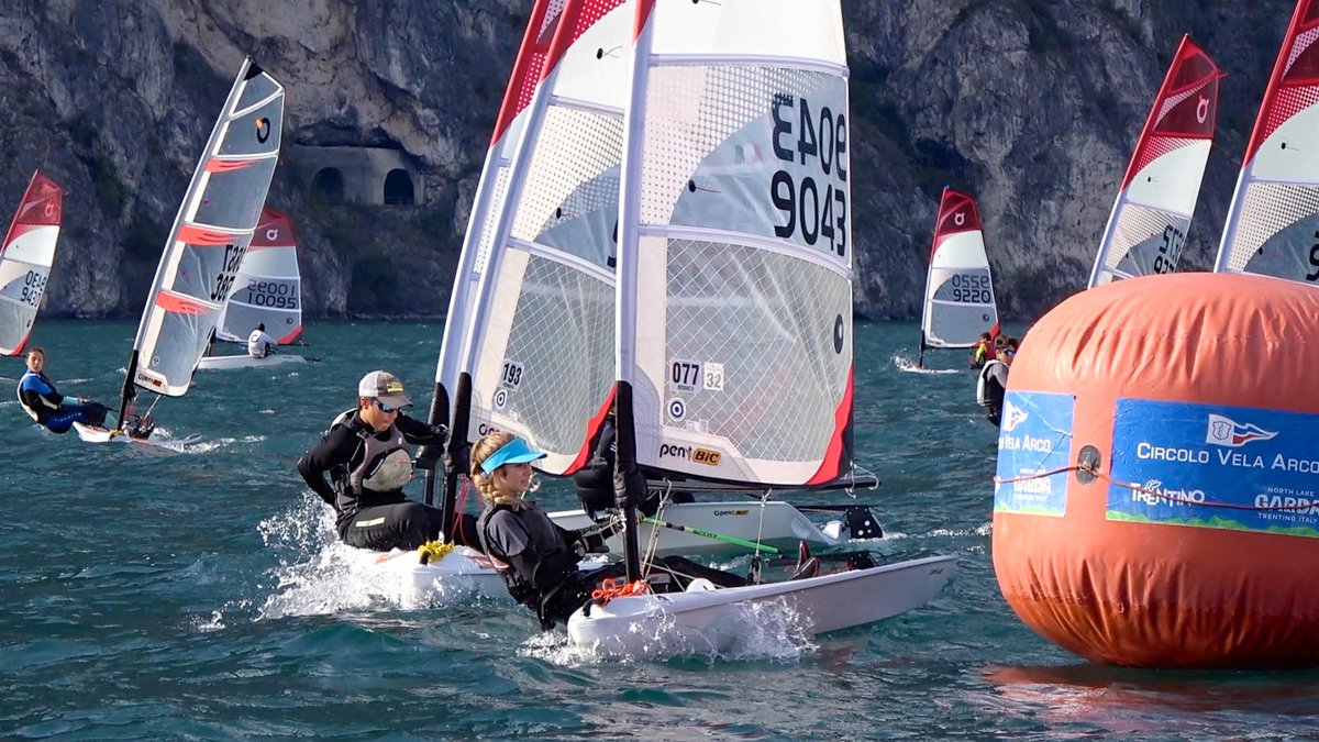 OpenBicClass's tweet photo. Final day at the Eurochallenge in Arco, Italy. Action packed racing on lake Garda. https://t.co/mbh8jmXm3J