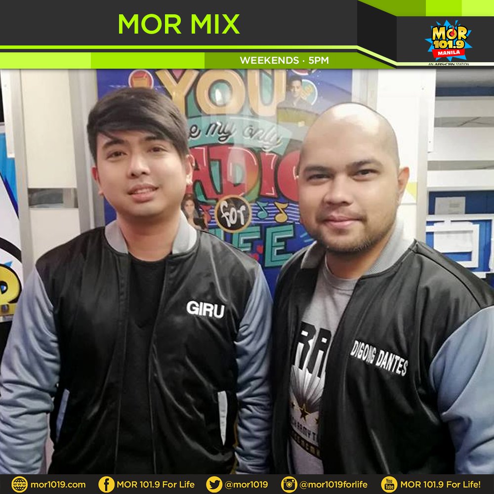 MORentPH's tweet photo. #MORMix na w/ @mor1019digong at Student Jock, SJ Giru from #MORUniversity! Enjoy your favorite music na naka-remix! Kinig-nood sa https://t.co/P9Y86MTmsJ! https://t.co/NSLO5IpFXn