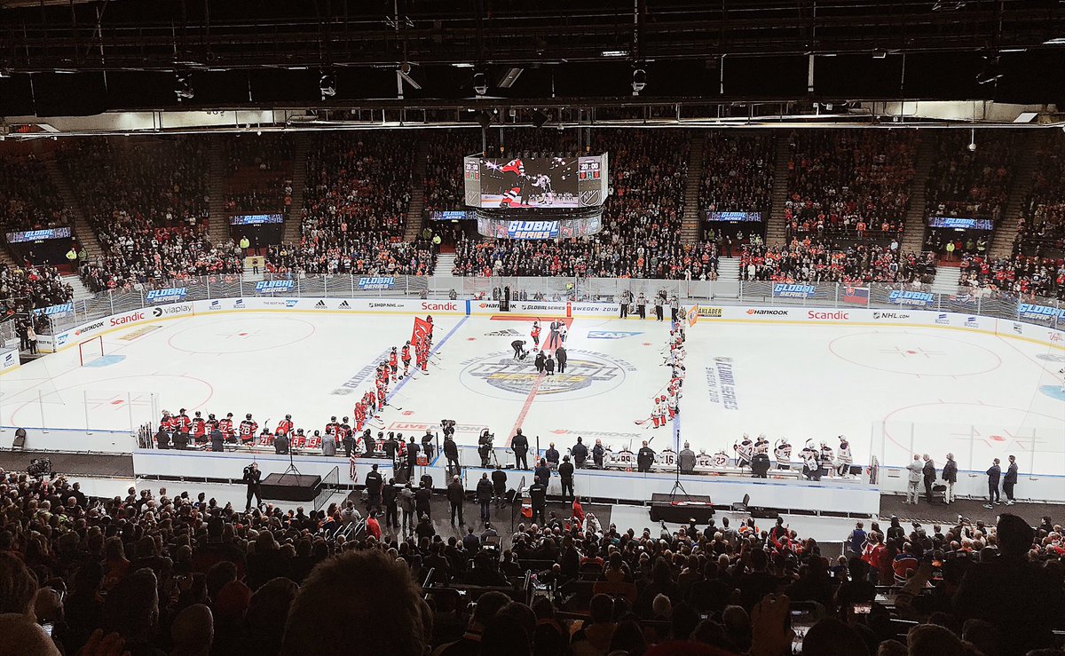 mingottiss's tweet photo. Vill göra om detta igen, igen &amp; igen! Mäktig upplevelse! #NHLGlobalSeries https://t.co/QzFE1Sl06X
