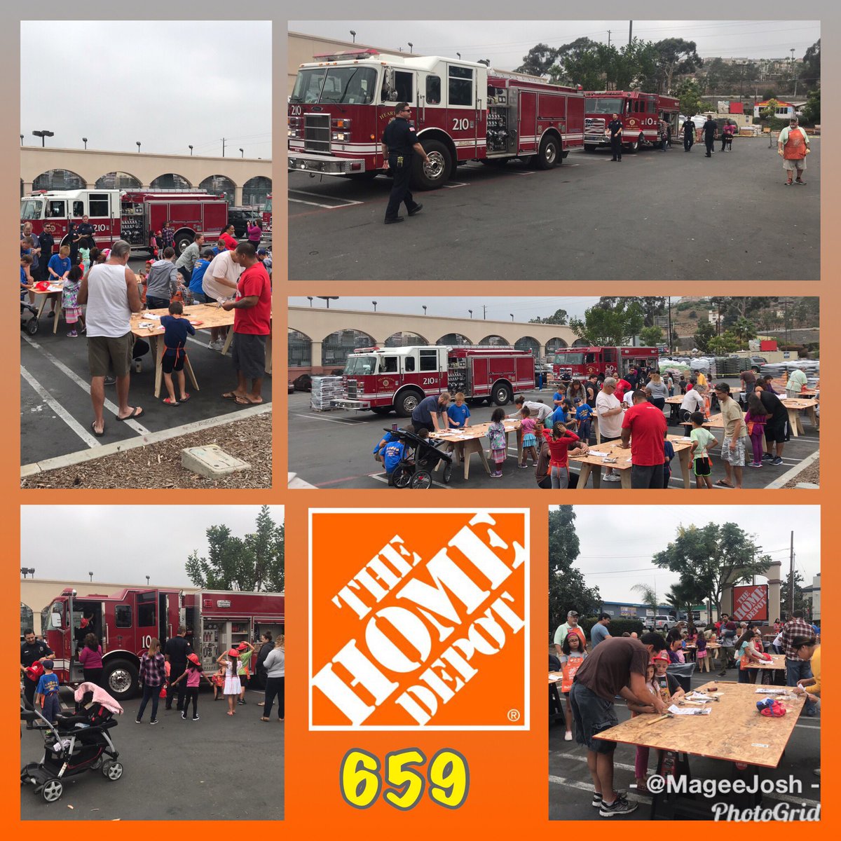 LemonGroveHD's tweet photo. A Huge thank you to Engine Co 10 and the EMTs who came out Saturday Morning to make our Fire Safety Kids Clinic an Enormous success @wendyrussell44 @JabarrBean https://t.co/4fo39Y6ofT