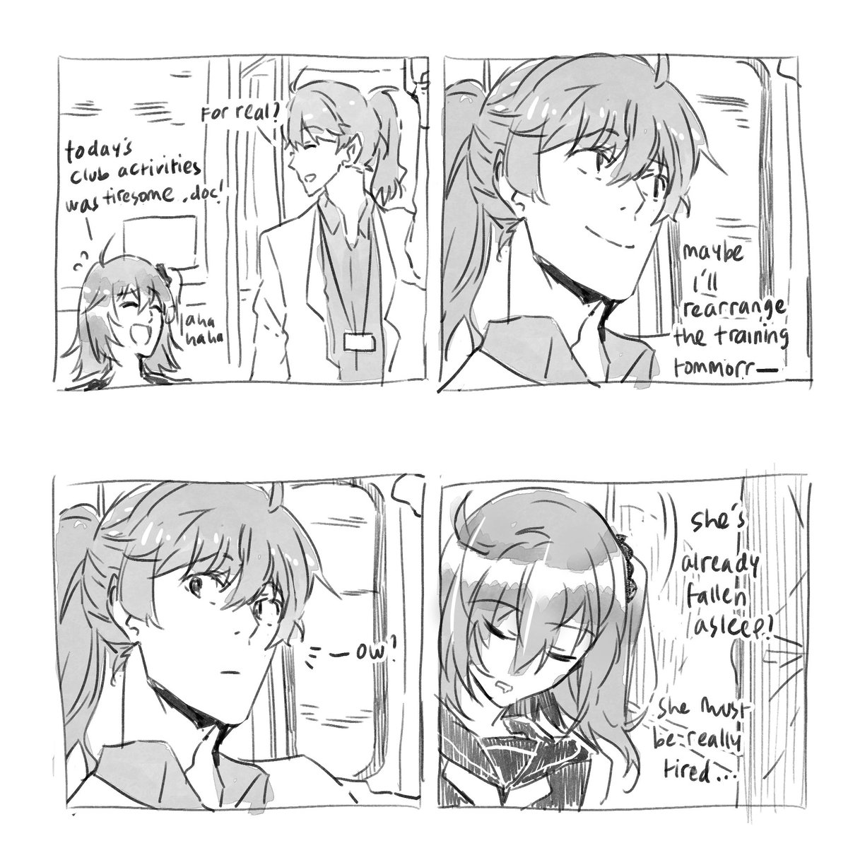 Inspired from a compilation video about how small good deed can bring happiness to people, on Facebook, I made this RomaGuda short comic. Hope you guys like it :D #FGO #ロマぐだ♀ 