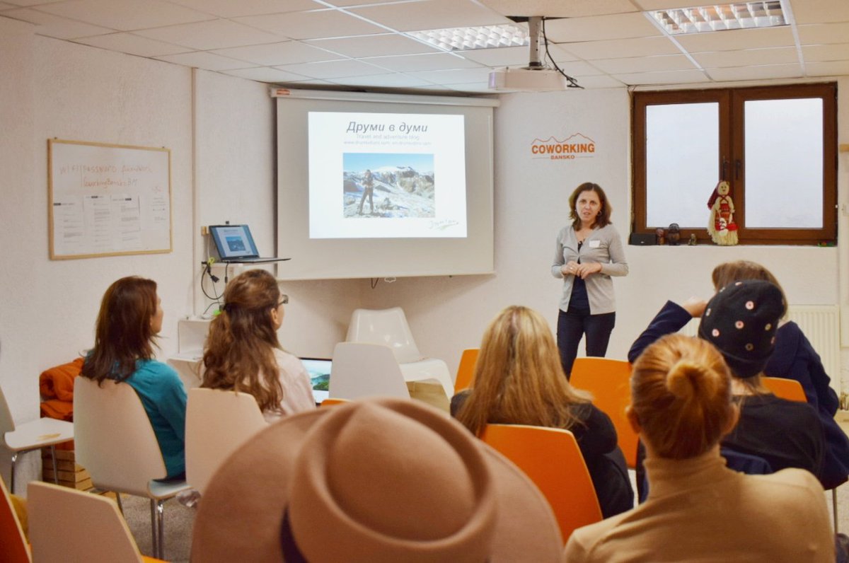 Travelling_Buzz's tweet photo. Thanks to everyone who joined us for #Bloggersontop - the travel bloggers unconference in #Bansko, Bulgaria ππ
Join us next year in October π #bansko #coworkingbansko #travelbloggers @CoworkingBansko @astomorg https://t.co/hJ3ljQ3Jko