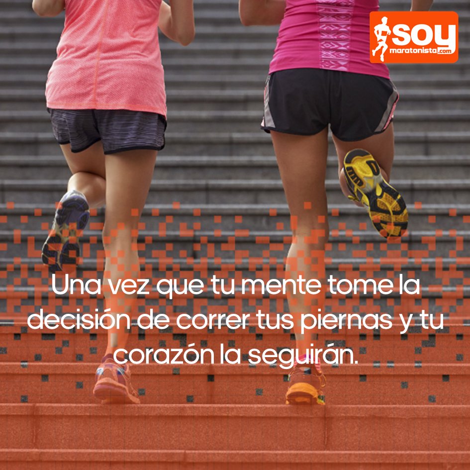 soymaratonista's tweet photo. Una excelente #FraseRunning que compartimos hoy día del maratón de Chicago.
¡Suerte a todos! #SoyMaratonista #ChicagoMarathon2018 #ChicagoMarathon #MaratóndeChicago #Running https://t.co/K57Syu7WxJ