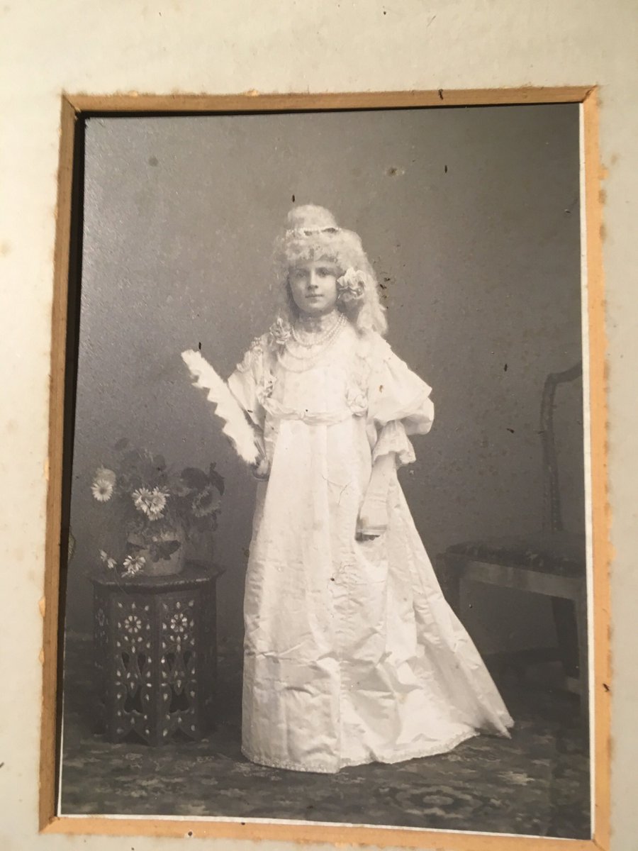 trace66's tweet photo. Found these amazing #photographs hidden under a mid century print that I purchased from auction. #victorian #early_photography #dressing_up #studio https://t.co/nbTtPmaIHc