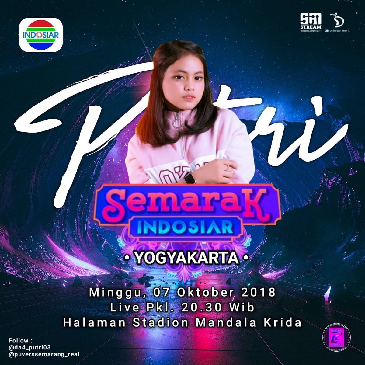 AHibing's tweet photo. #PutriDisemarakJogjaIVM @Da4_Putri01 https://t.co/StkNNZKt9B