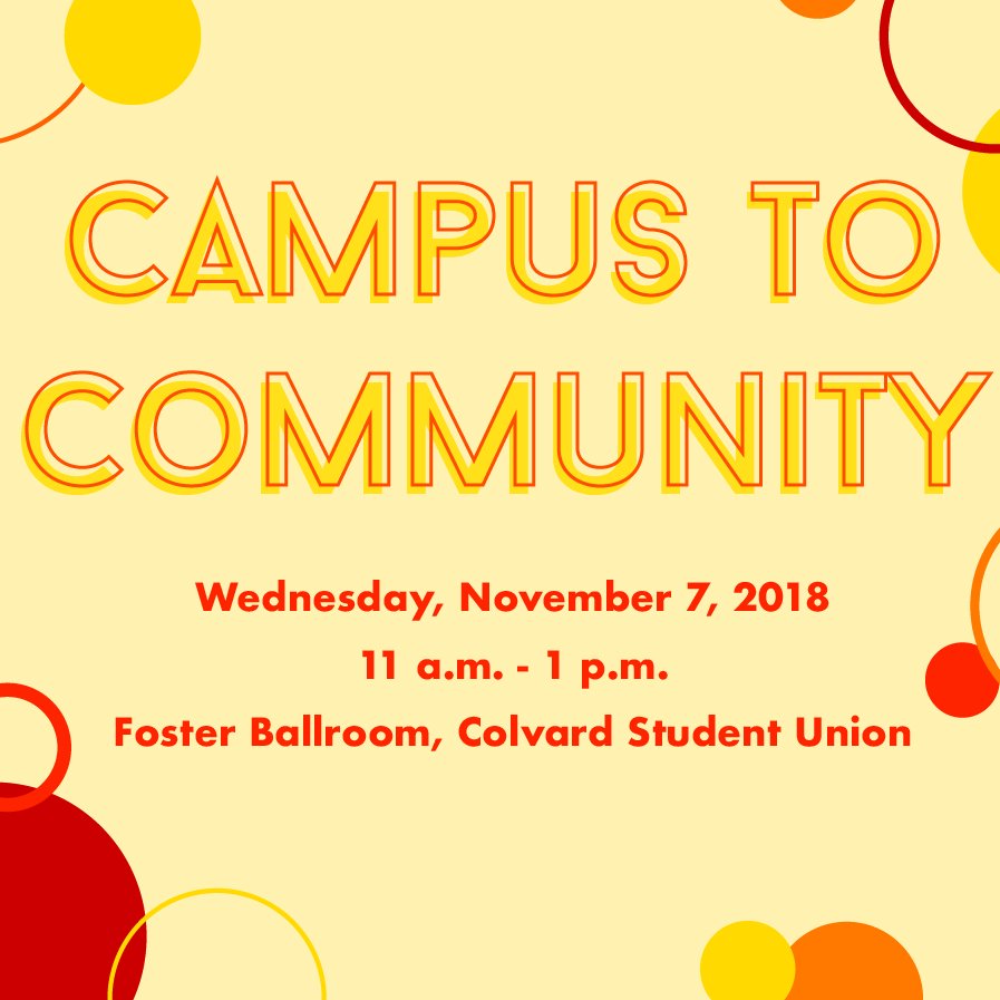 MSStateFamily's tweet photo. Make plans to attend! #onemonthfromtoday
Campus to Community is an educational housing and community fair for students who will one day live off-campus. #seeyouthere #goodcitizen https://t.co/KRjPgvWDRg