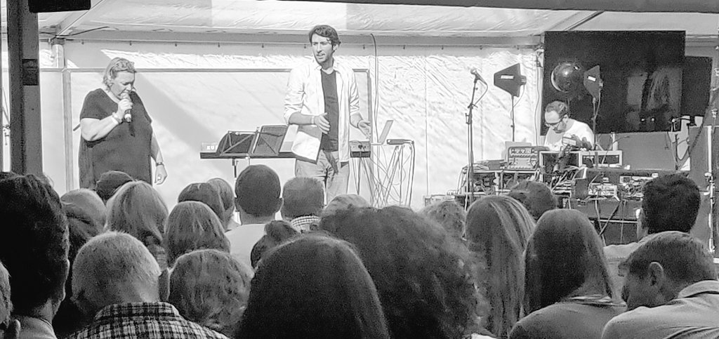 scotbower's tweet photo. "it's hard to live sacrificial when you're obsessed with the superficial" multiple mic drop moments from @Adam_Heather on the final morning of #Vienna18 #Overflow @247prayer @EmmRd 🙌🎤🙌 https://t.co/nAEutHEdZT