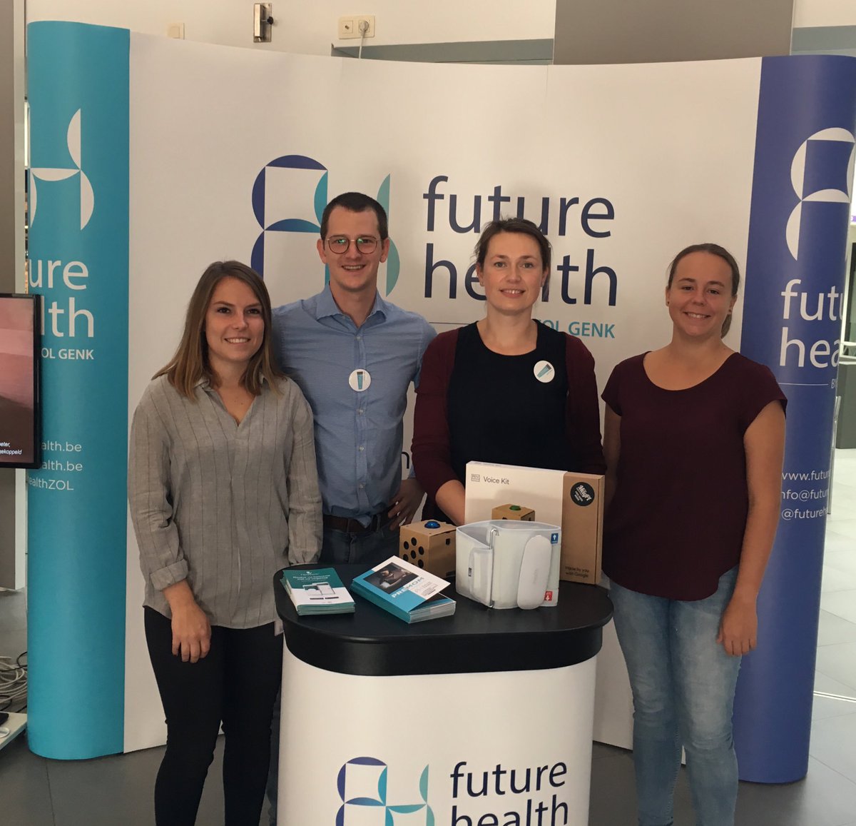 futurehealthzol's tweet photo. Bezoek ons vandaag op @OpenBedrijven op Synaps Park @ZOLziekenhuis! Demo’s van PREMOM, @ectosense NightOwl en @fibricheck. @LCRPmedResearch @MHUHASSELT https://t.co/9np8wlhjsV