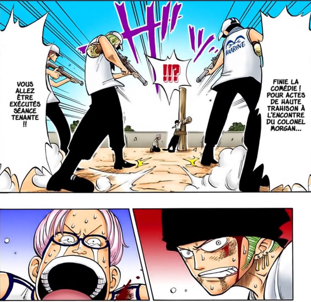 Sunny D Live Shimotsuki Chapitre 5 Le Roi Des Pirates Et La Fine Lame Luffy Est A La Recherche Des Sabres De Zoro En Compagnie De Hermep Pendant Que Kobby