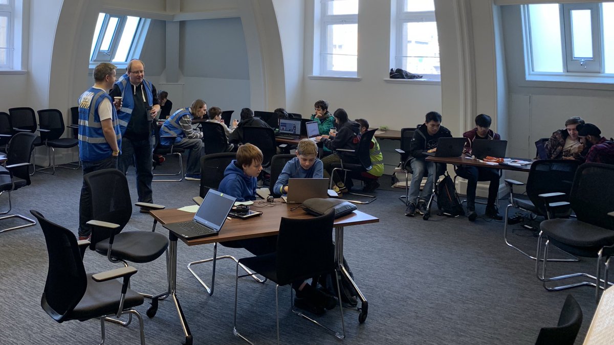 Day two of the first #Leeds #YouthHack is underway! @hac_100