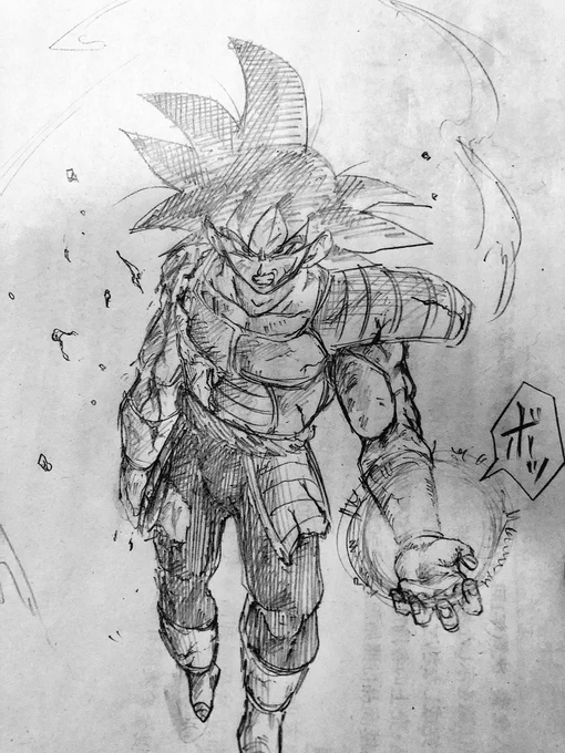 新衣装バーダック描いたつもり… 