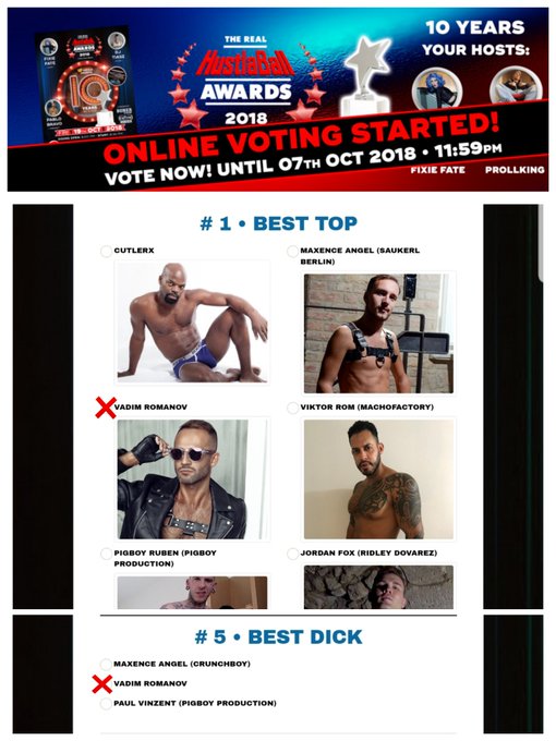 Last minutes of the voting...
I would be very grateful for your support, your vote.
I am in the nominations