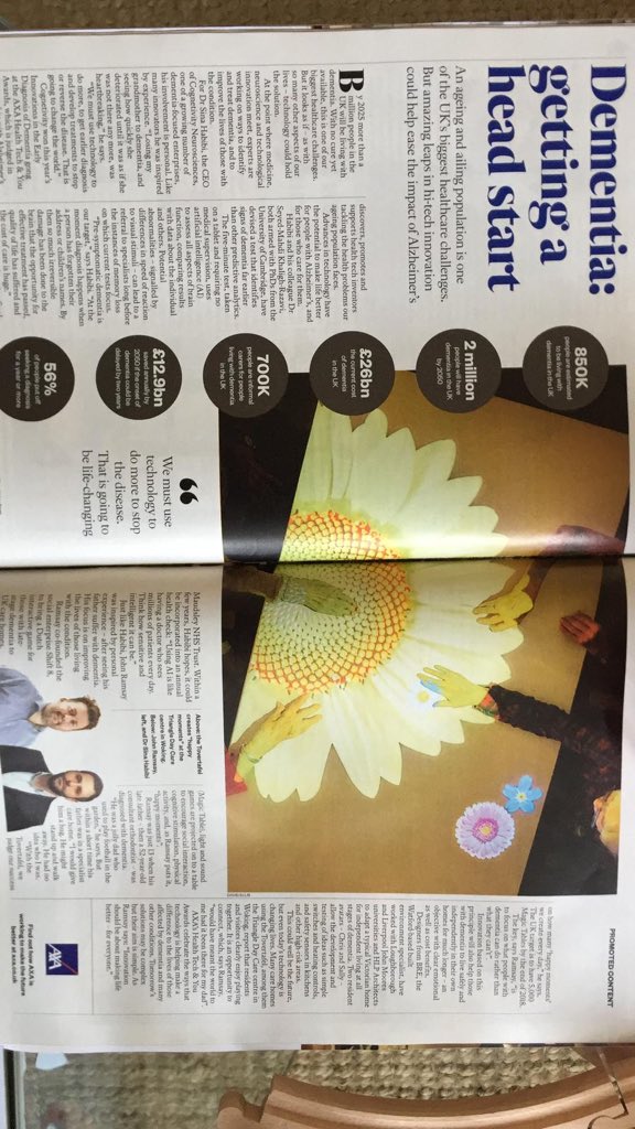 ToverCareUK's tweet image. Excited to feature in @thesundaytimes @thetimes magazine today discussing the happy moments we are producing around the country! #magictable #happymoments #pickupacopy