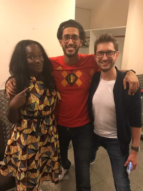 etienneserck's tweet photo. Première partie de Cécile Djunga et Djamil le shlag #tarmac #ceciledjunga https://t.co/6hQBMRAahF