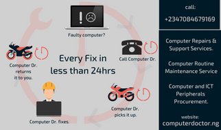 tobescorama's tweet photo. We are fixing Lagos PC by PC..
Let us answer your Computer questions; 07084679169 is the number, @computerdrng is the handle, Happiness is the result.
#TrafficChief #PDPConventionPHC #RT #MUNNEW #PDPConventionPHC #PDPConvention #GrowNigeria #KHABIBvsMcGregor #computerdoctor https://t.co/mJbY0ykq1d
