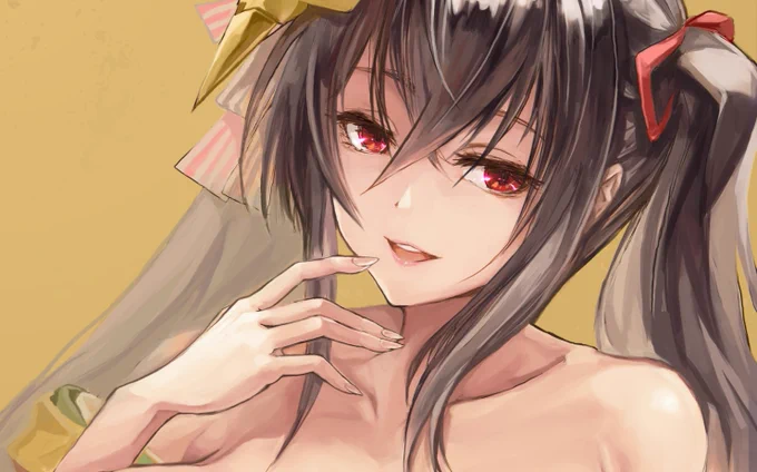 前に描いた、大鳳イラストの表情違い版を描こうとしているのですが、全描き直しレベルで時間をかける結果に! 