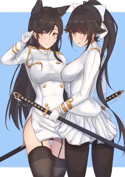 3000 followers 感謝 #アズールレーン #碧蓝航线 #愛宕(アズールレーン) #高雄(アズールレーン) #愛宕 #高雄 https://t.co/IJAjAebG1m 