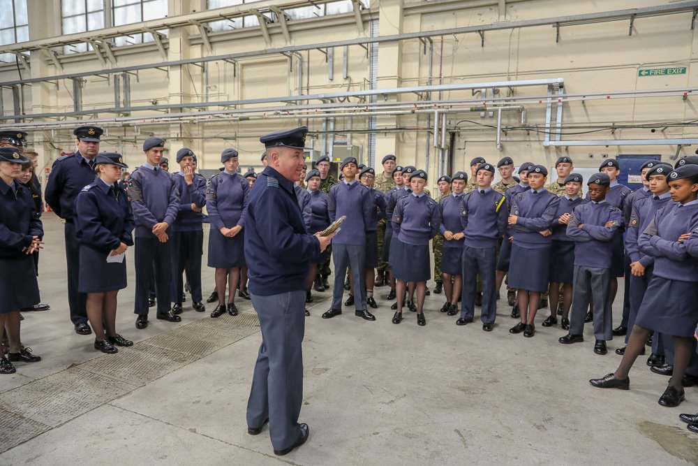 surreyaircadets's tweet photo. A great effort at the @aircadetslaser Competitions Day from Surrey Wing. No wins but some good placings in drill, music, photographic and aircraft recognition comps. CWO Hann of @285ATC did get the honour of commanding the parade in front of @ComdtAC #whatwedo https://t.co/n3sVQj9PQB