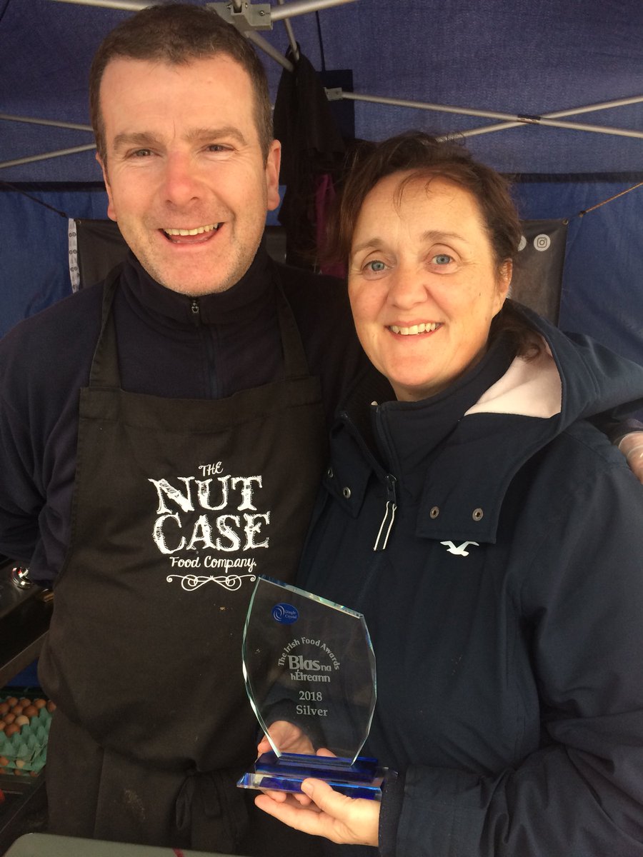BlasNahEireann's tweet photo. The streets of #Dingle are lined with lots of #Blas2018 winners today including @thewildirish 
@wildwoodvinegar &amp;  @NutcaseCo . 
Be sure to enjoy @dinglefoodfest https://t.co/UupiN5V11m