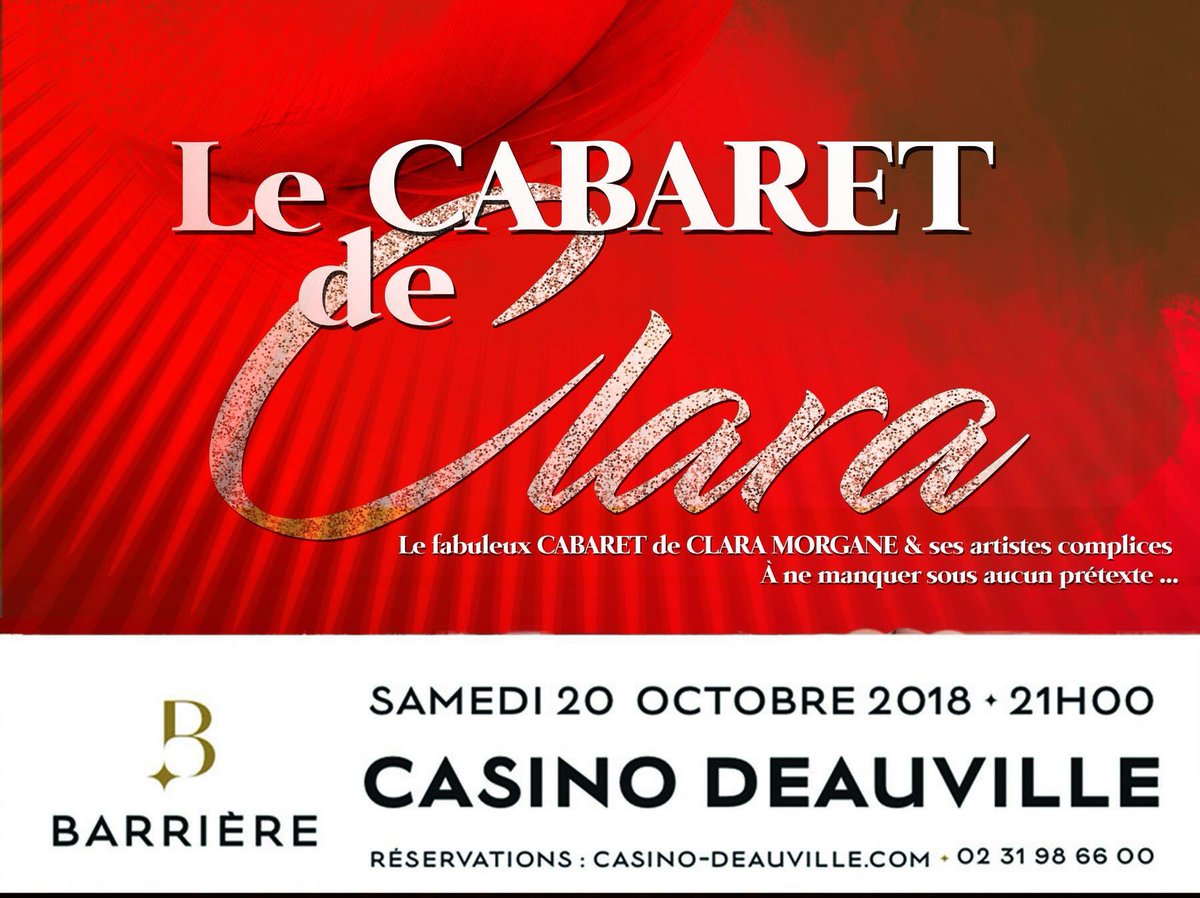🎺 Voici les trois prochaines dates du Cabaret <a href="/ClaraMOfficiel/">Clara Morgane</a> ! #claramorgane 🎺