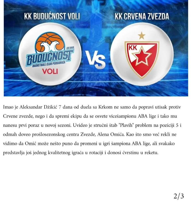PassExtra's tweet photo. Najava derbija kola! #ABALiga #kkcz #kkbud https://t.co/DENvJI6qT7