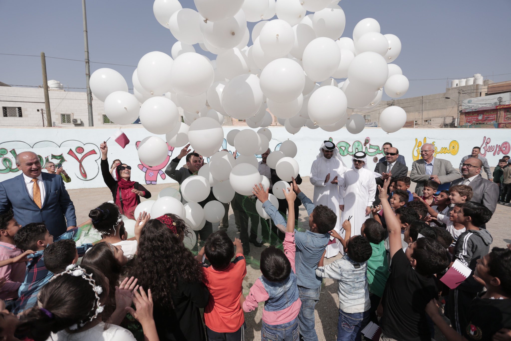 UNRWA on Twitter: "نظمت الأونروا مع صندوق قطر للتنمية والتعليم فوق