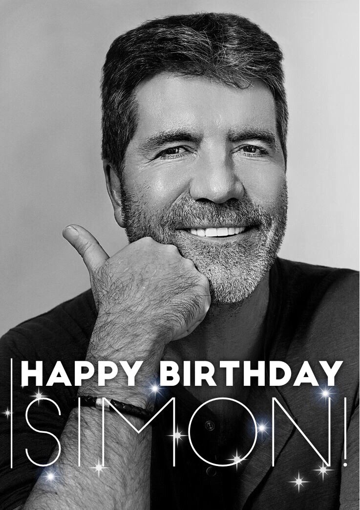 Please join us in wishing Simon Cowell a very happy birthday today!        
