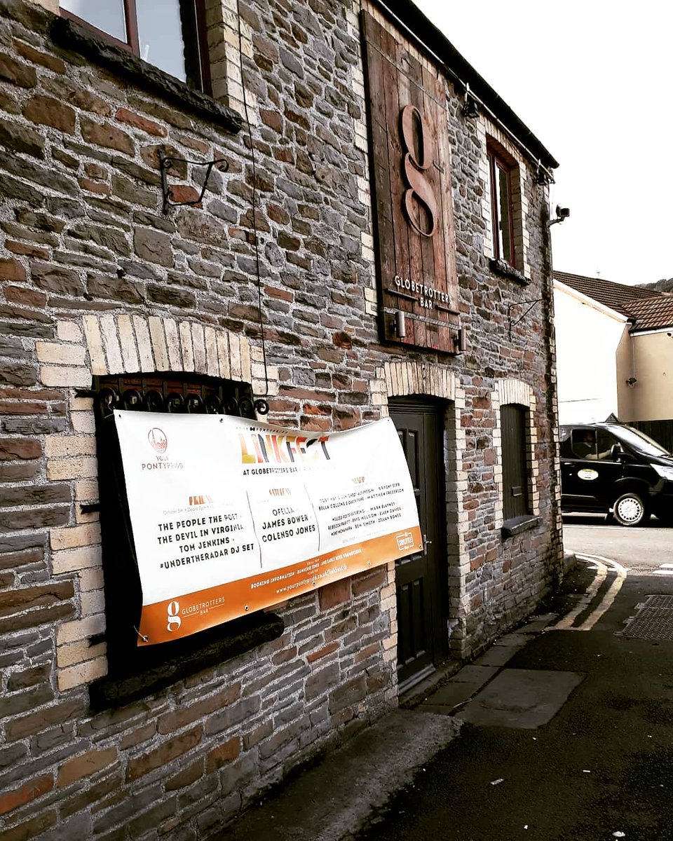 #LINKFest has flown by and we are on to the final day! 

Doors open at 1pm at <a href="/GlobetrotPonty/">Globetrotters Bar</a> with poetry courtesy of <a href="/MilieuCdf/">Milieu</a> &amp; live music from <a href="/JGhedi/">Jim Ghedi</a> <a href="/AledRheon/">Aled Rheon</a> <a href="/BryonySierMusic/">Bryony Sier</a> <a href="/BellaCollinsMus/">BELLA COLLINS MUSIC</a> Gareth Evans &amp; <a href="/MattJFrederick/">Matthew Frederick</a>! 

<a href="/StaylittleMusic/">Staylittle Music</a>

#YourPontypridd
