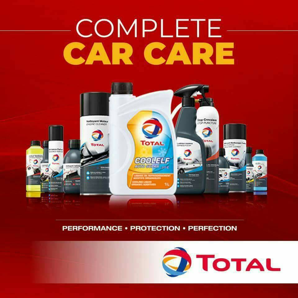 TotalEnergiesKE's tweet photo. Give your 🚘 that sparkle 🌟  with TOTAL Car care products : car interior, body maintenance, engine cooling system, sensor cleaning and ambience. 
At Total, we care for your car, just like you do!   #TOTALCares #CompleteCarCare https://t.co/99vl2m4yPF