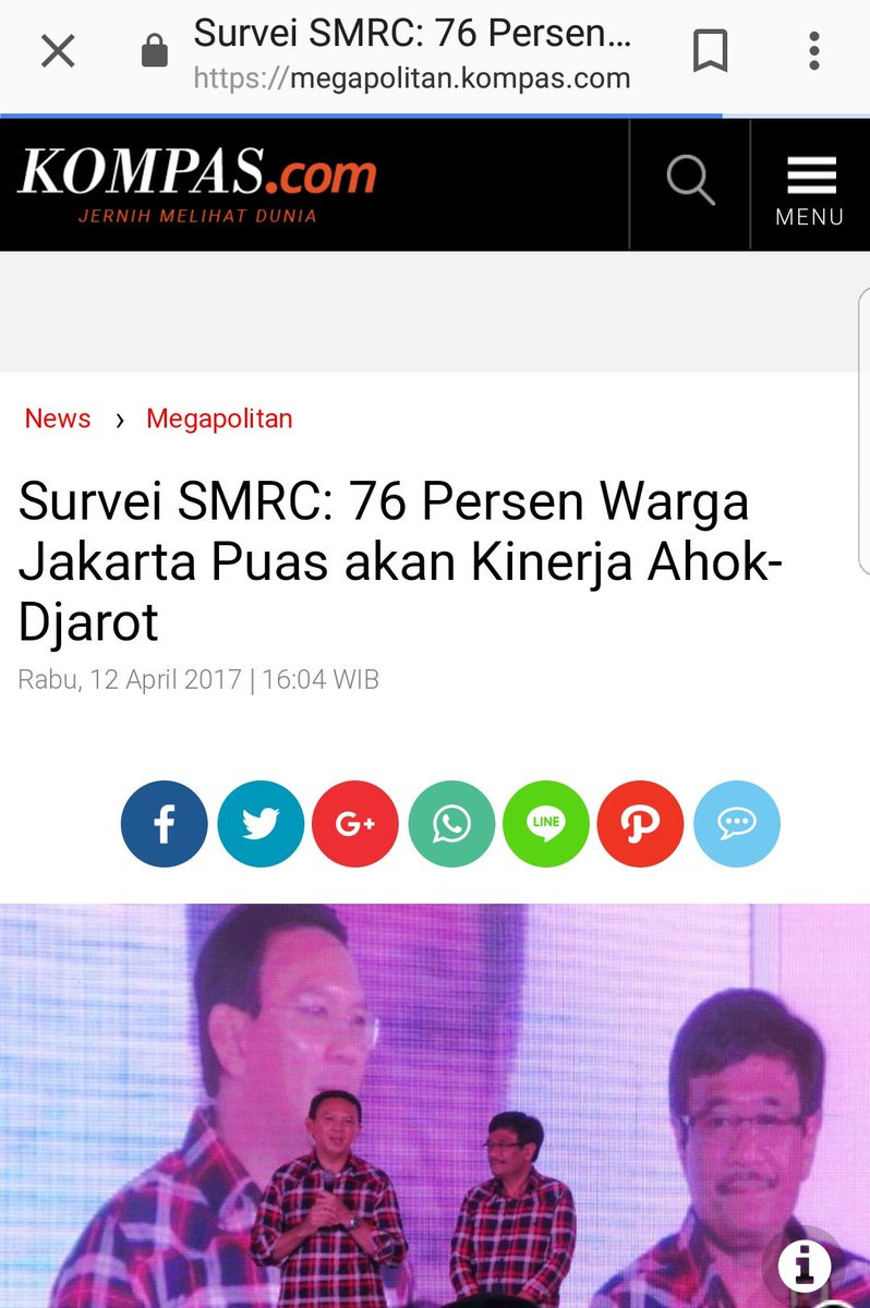 Untuk menanggapi Survei, tim Prabowo Sandi saya arahkan untuk semakin kerja keras. Seperti di Jakarta, Survei kita abaikan agar fokus bekerja, krn semua bisa diatur 😎. 
Apakah masih ingat hasil survei terjungkal dengan hasil akhir ?.

FOKUS hasil akhir #2019GantiPresiden