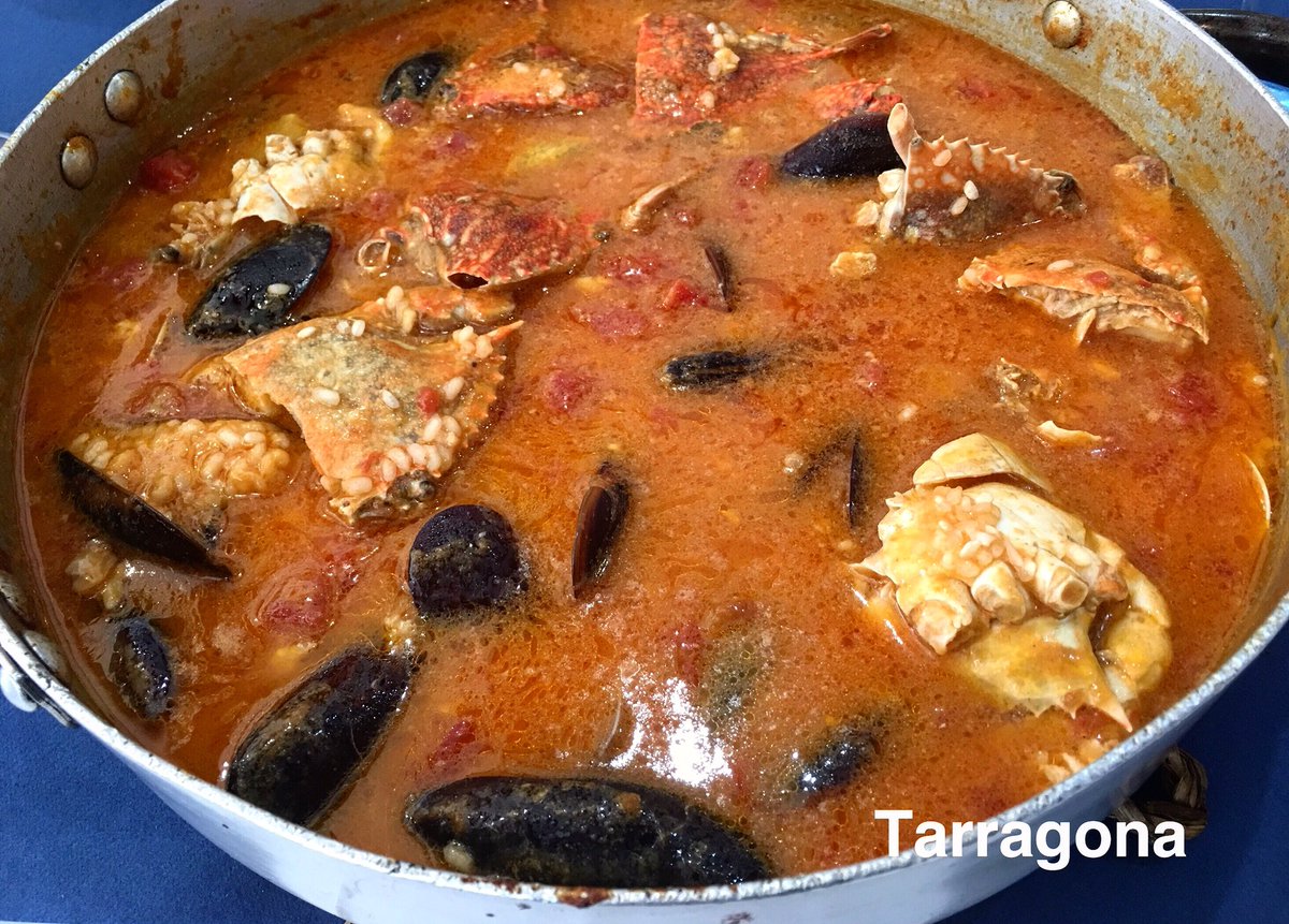 Arròs caldós de cranc blau. El Racó del pescador, el Serrallo, Tarragona. #arros #arroz #rice #gastronomia #elserrallo #tarragona
