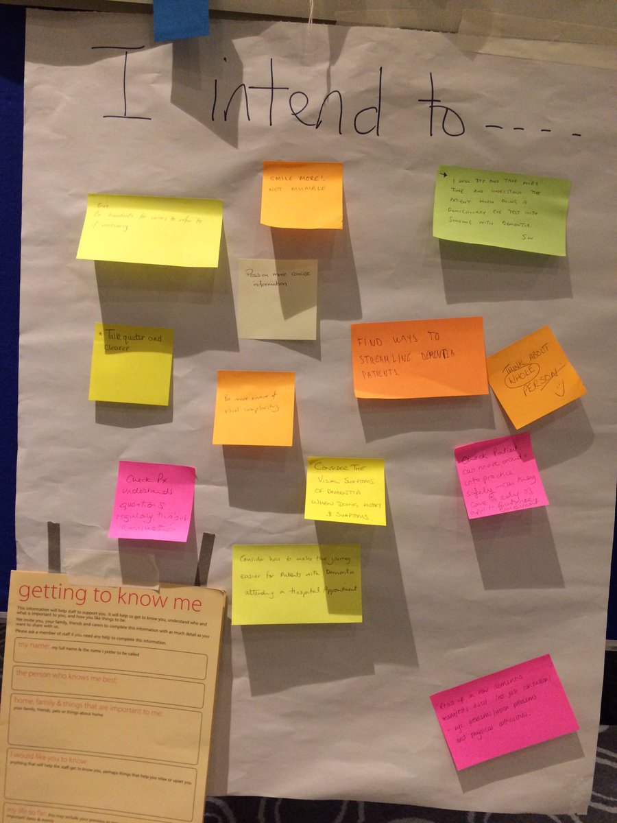 BarbaraKSharp's tweet photo. Great discussions at our workshop on sight loss and dementia - thanks all facilitators and participants! #NESOptom18 @alzscot @AlzScotCPP @henryrankin52 https://t.co/fVs15kAaje
