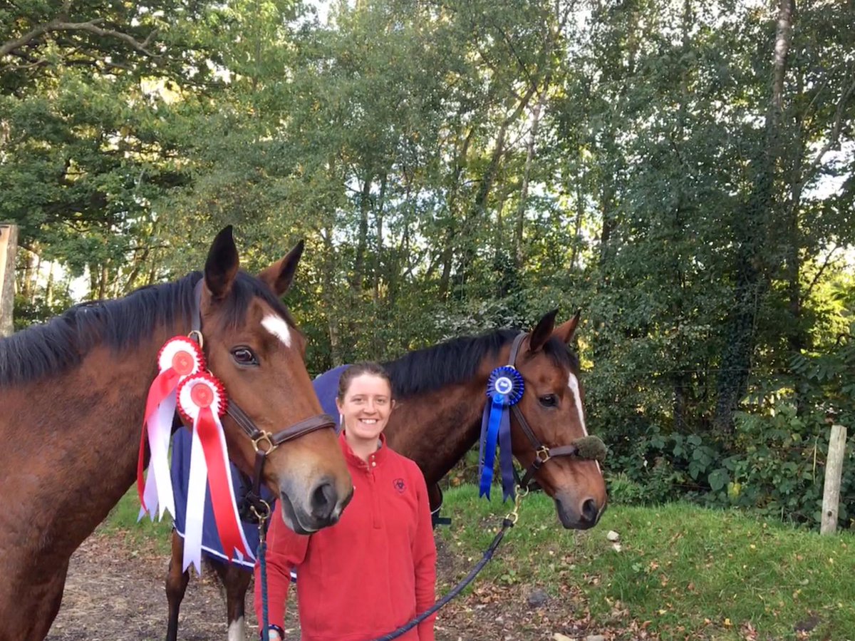 GEWeventing's tweet photo. The #megamare was mega and took the double win today at Petley Wood Arena Eventing and #KingCoco was his usual perfect self finishing 2nd to Lily in the 1.05m-1.10m #dreamteam https://t.co/d4fg17jW88
