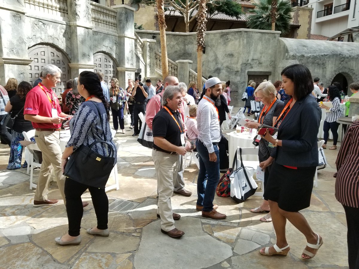 First-time attendees at #NAHC2018 are having fun and making great new contacts in #Homecare and #Hospice