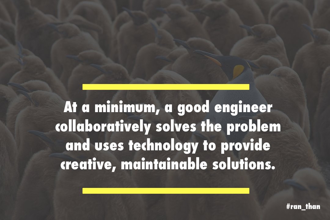 ran_than's tweet image. Read more: hackernoon.com/the-missing-pa…  #softwareengineer #developer #10xprogrammer #goodengineer #agiledeveloper