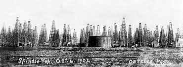6- The  #Spindletop oil discovery in East  #Texas brought oil rich in gasoline. It created an entry for  #Shell to tap US crude to supply various markets with gasoline. The discovery brought independents from all walks of life, production increased, prices declined. TRRC steps in!