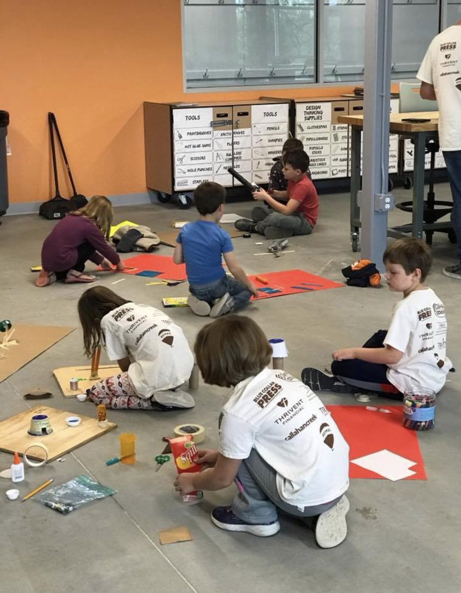 projectcreatek1's tweet photo. In yesterday’s ProjectCREATE, we learned about civilizations that have collapsed and then created our own civilizations. Sign up for our 2/9 event; we’ll put on our archeologist’s hats. Your kids will dig it! @usd497 https://t.co/vhahY5ECKH https://t.co/8y0fPSD5yL