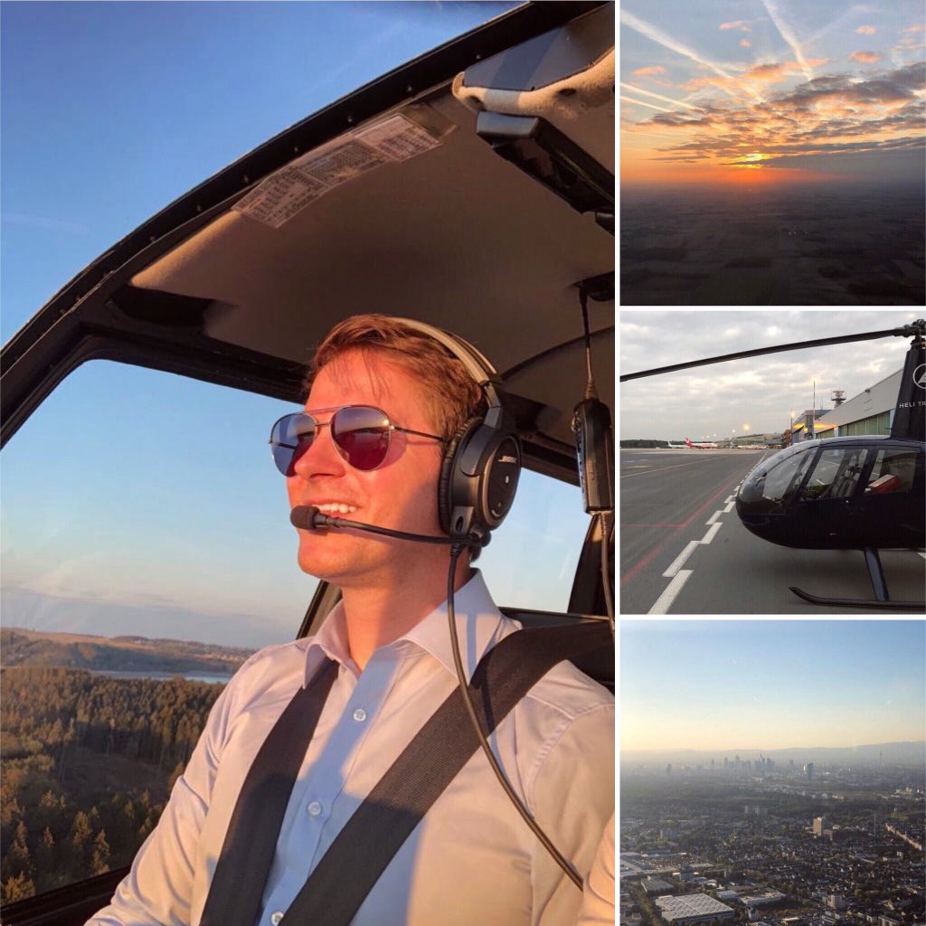 Marcel_Wagner's tweet photo. Das Leben ist schön. Und #Helikopter machen es noch schöner. #Hubschrauber #Helicopter #Robinson #R44 #Pilot #Pilotlife #Aussicht #view #Luftfahrt #Egelsbach #EDFE #Frankfurt #Hessen #Rothaargebirge #NRW #Nordrheinwestfalen #FMO #EDDG https://t.co/BBNeWr4V13