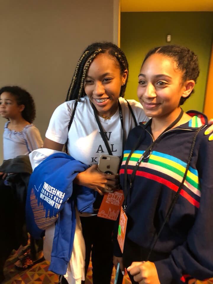 astrostarbright's tweet photo. All things #hsfilmfest2018 #thefutureoffilm!!! @HSFilmFest @LanaTaylorFilm @TheTinyDiplomat @Supernova_Style @olugbemisola #astronautstarbright #amctheaters https://t.co/eTvWp3GYbn