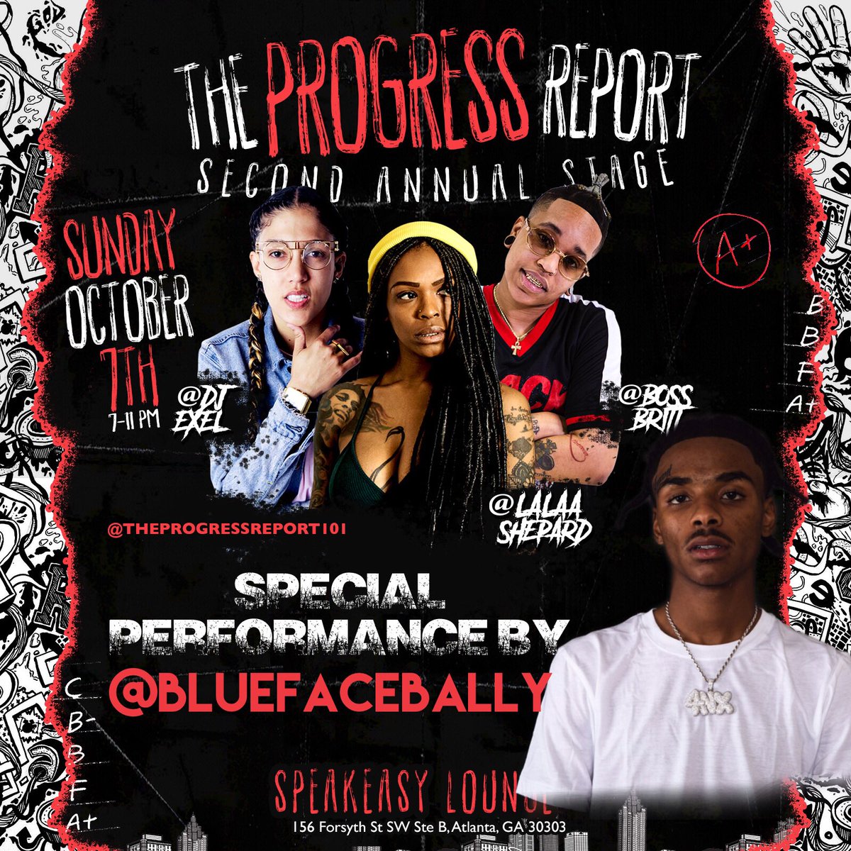 Performing live today 7PM #A3CWeekend 😎 Pull up <a href="/TheProgressRPT/">The Progress Report</a>