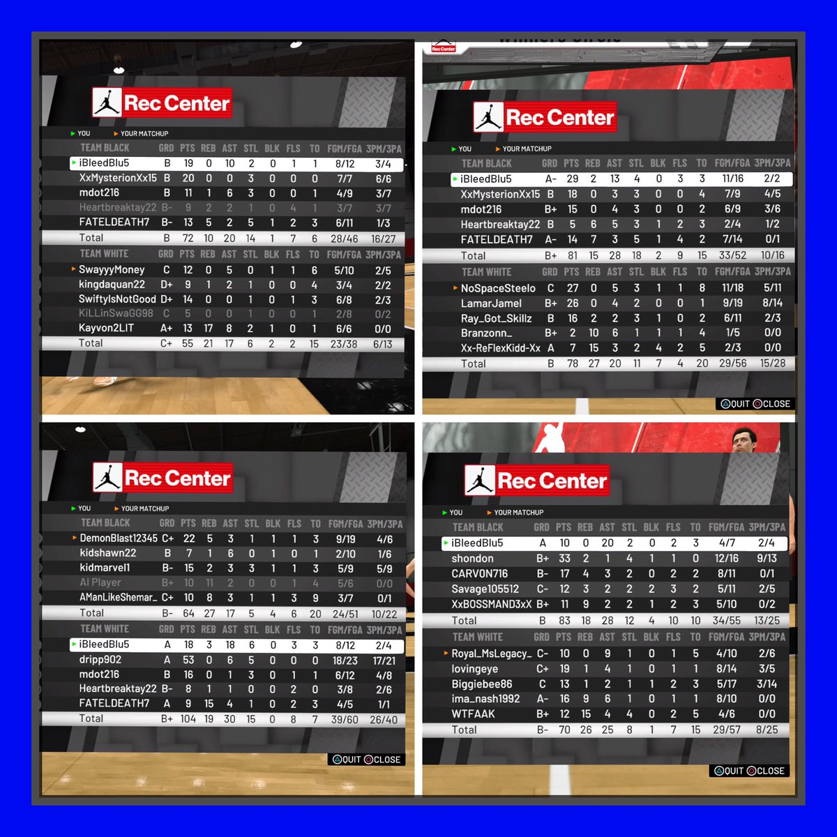 Good runs yesterday don’t matter what system I’m playing in different teams same results.....dm me if you  need elite PG #PS4  “Mr. Double Double” <a href="/WalkOnWarriors/">⚠️ Walk-On Warriors</a> @WRproamleague  @2KProAmIntel  <a href="/ProAmSpotlight/">Pro-Am Spotlight</a> @2kFAlocator @2KCrewFinder