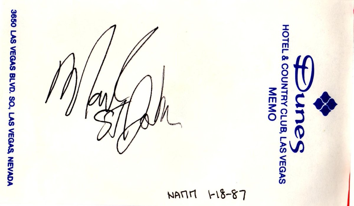deuce1121's tweet photo. Signature Sunday

Mark St John
NAMM
Jan 18th 1987

formerly of KISS
Quiet &amp; a nice guy

#franksign
#SignatureSunday
#frankstuff https://t.co/MAbDnsy4gr