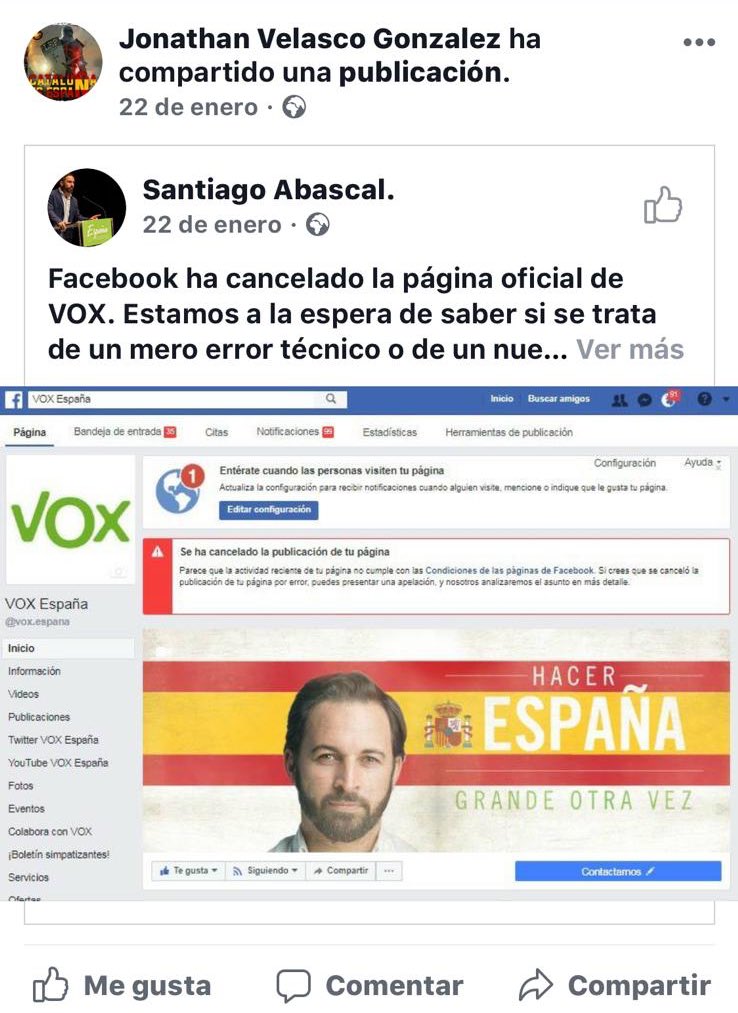 gabrielrufian's tweet photo. A mí lo de Vistalegre no me sorprende mucho porque algún votante de VOX ya conocía. https://t.co/7doaauw28j