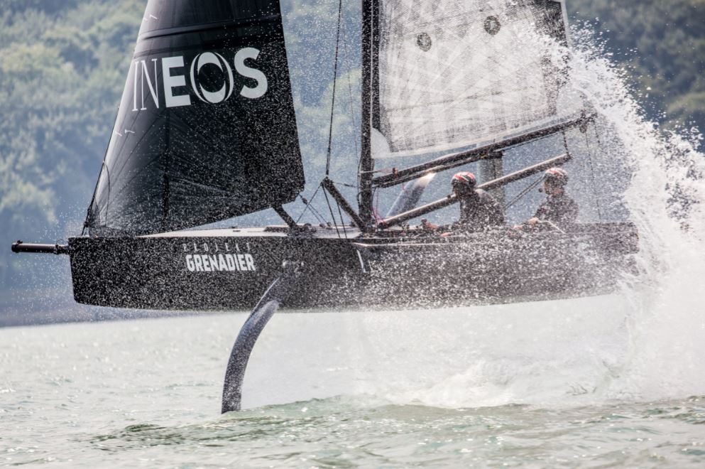 INEOS's tweet photo. INEOS is spending £110m to support an attempt to win #sailing’s oldest competition, the @americascup. #EPCA52
@INEOSTEAMUK, skippered by the world’s most decorated Olympic sailor, Ben Ainslie, will challenge in 2021. #ItsComingHome!
#INEOS20: https://t.co/DRwY6Pcspn https://t.co/nsu745hHZg