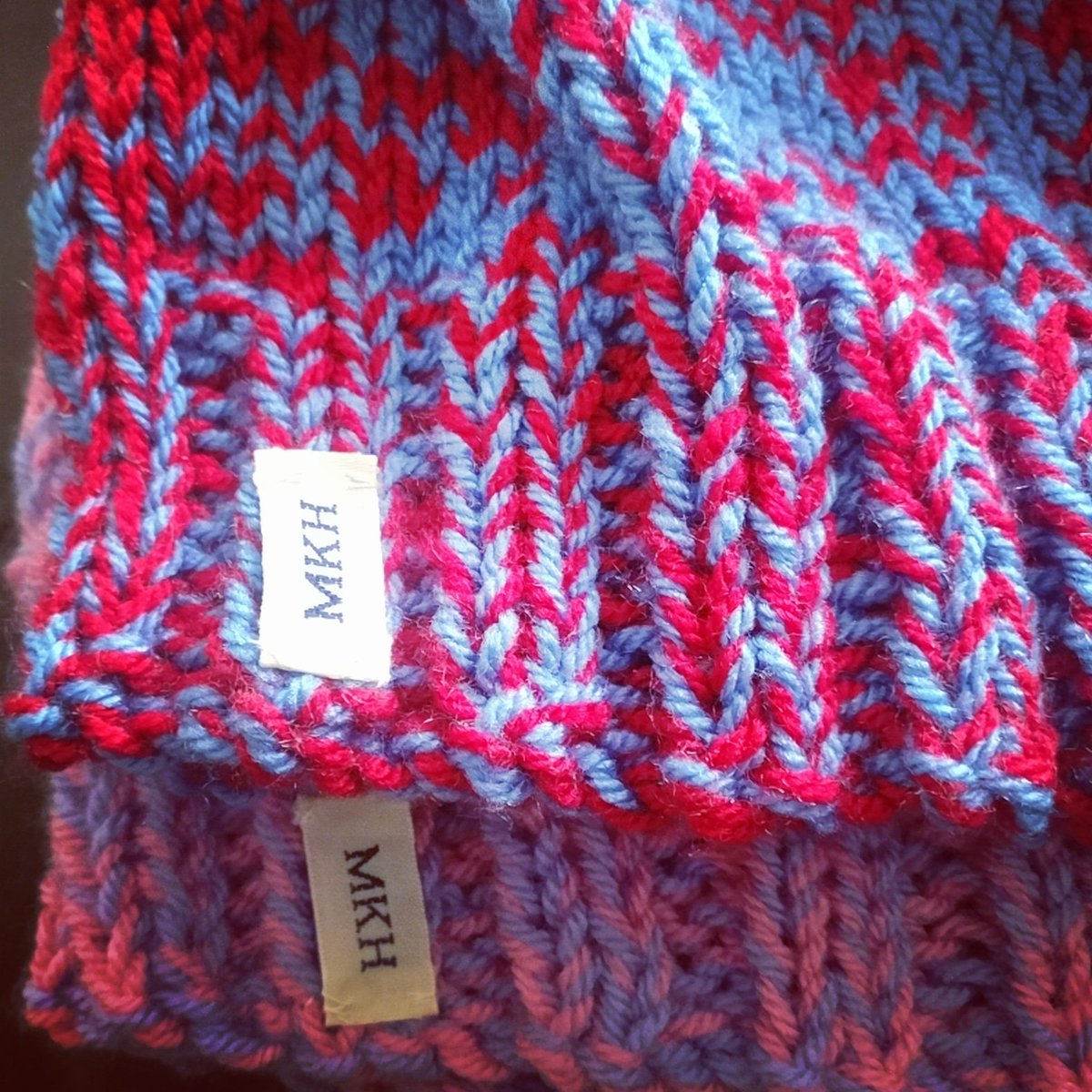 knittingheaven's tweet photo. It's all about sewing labels on today.  Check out my #beanie #AW18 collection on Etsy https://t.co/XNQMXxBOUN 🙂 https://t.co/D7SOFcOH0u