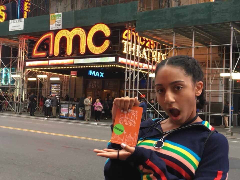 astrostarbright's tweet photo. This girl is totally amazing! @LanaTaylorFilm thank you for making my stem advocacy story relevant and most importantly allowing me to tell the world representation does matters!! #HSFilmFest2018 #amctheaters @HSFilmFest @AMCTheatres https://t.co/dwTJ3PDcvr