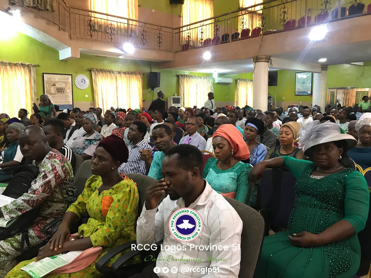 rccgregion53's tweet photo. #FirstTimers It's was wonderful moment to give thanks to the Lord Almighty. Topic: Faithfulness evoked Blessing
Text: Romans 4 vs 17 vs 25
Ministering: Pastor Akinmulewo Obed (PICP LP 51).
#OctoberThanksgiving #Dominion #RCCGGMP #RCCG #RCCGLP51 https://t.co/c06uydwBhu