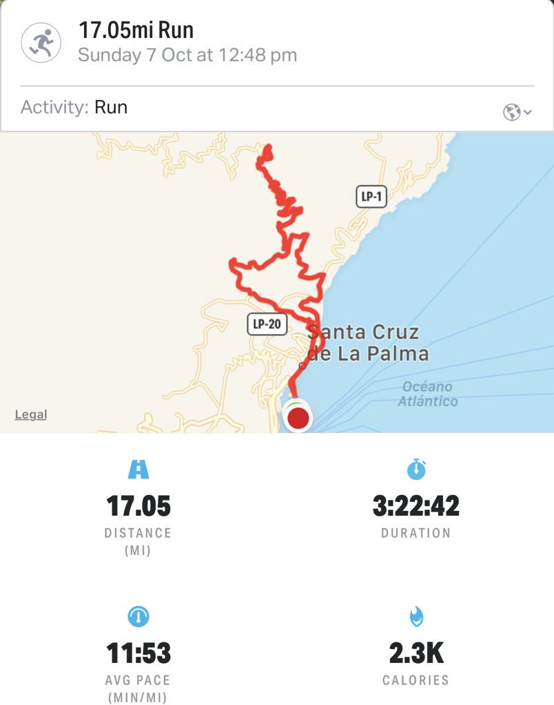 3 Miles From My Location Philip Hitchcock On Twitter: "Perfect Day To Run Up 2339 Ft. Stunning  Scenery For 17 Miles With The Bonus Of Picking A Fresh Mango On Route.  @Dads_Running @Brooksrunning @Ukrunchat @Mapmyrun #Magicianontherun  #Fitness #