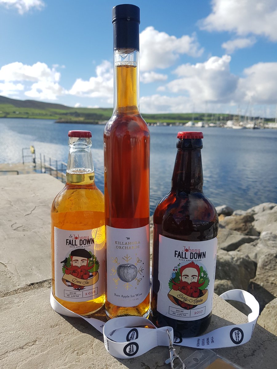 Have to say @dinglefoodfest is an amazing event, the whole town becomes a market with the best food and drink everywhere! AND we won a 2 x 🥉medals for our Demi Sec Cider and our Rare Apple Ice Wine😀👍 @BlasNahEireann #Blas2018